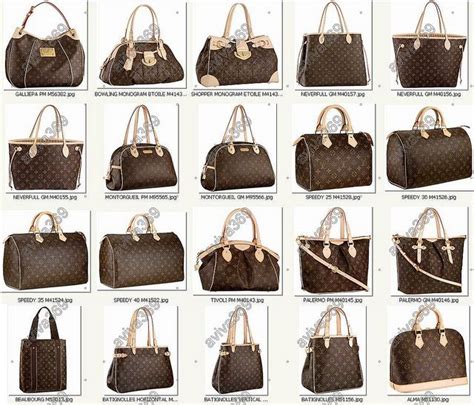 names of louis vuitton bags.